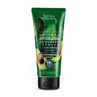 Barwa Naturalna Conditioner für trockenes und sprödes Haar Avocado in einer Tube 200 ml