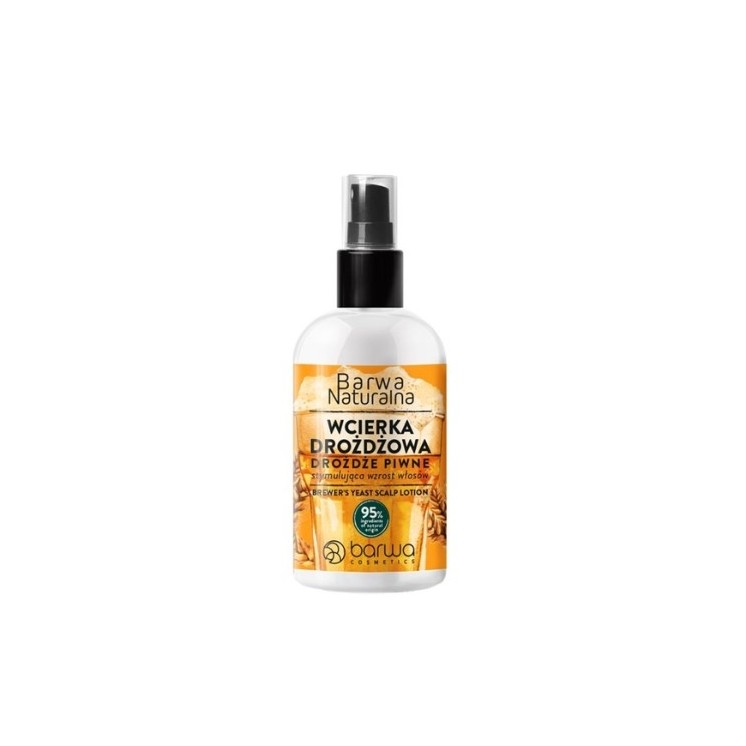 Barwa Naturalna Lotion simulating hair growth Brewer's Yeast 100 ml