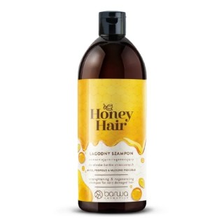 Barwa Honey Haarstärkendes und regenerierendes Shampoo für stark geschädigtes Haar, Honig, Propolis und Gelée Royale, 480 ml Barwa Honey Haarstärkendes und regenerierendes Shampoo für stark geschädigtes Haar, Honig, Propolis und Gelée Royale, 480 ml