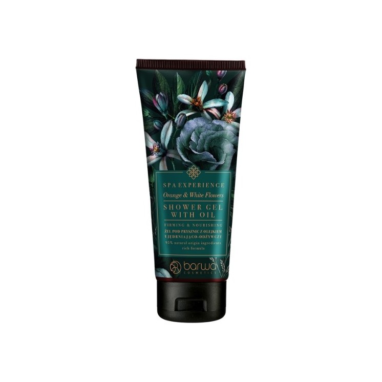 Barwa Spa Experience Ujędrniająco - odżywczy Żel pod prysznic Orange & White Flowers 200 ml