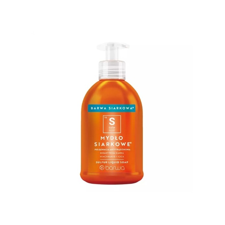Рідке сірчане мило Barwa Sulphur Anti-Acne 300 мл
