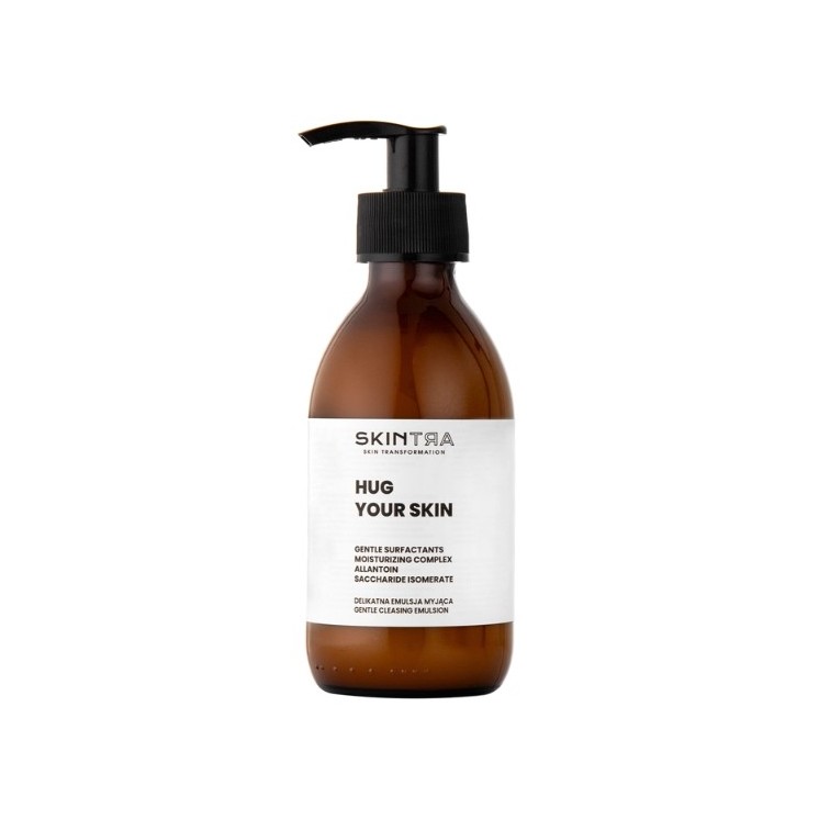 SkinTra Hug Your Skin delikatna Emulsja oczyszczająca do twarzy 200 ml