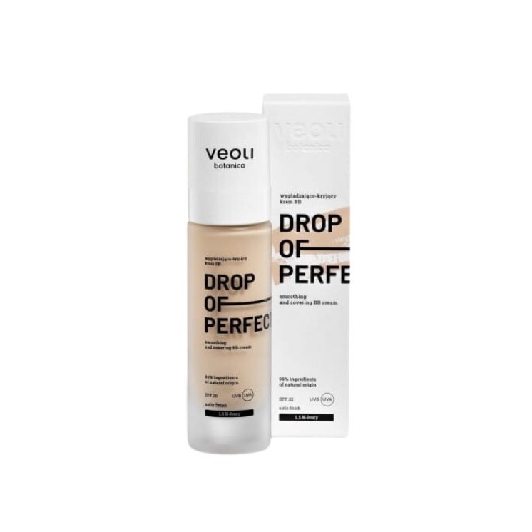 BB крем Veoli Botanica Drop of Perfection SPF20 згладжуючий і покривний з легкою формулою /1.0/ Fairy 30 мл