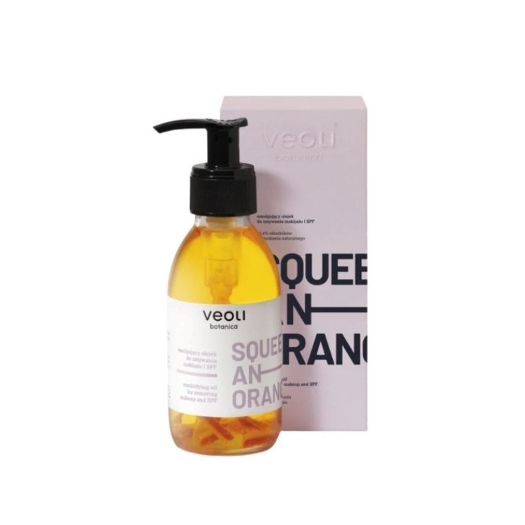 Veoli Botanica Squeeze an Orange emulgujący Olejek do zmywania makijażu i SPF 132,7 g