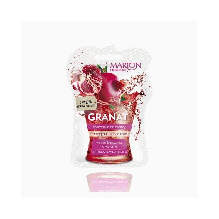 Marion Fit&Fresh Maseczka do twarzy Granat 7,5 ml