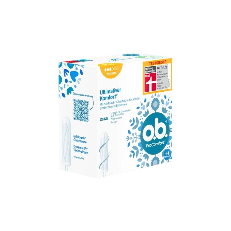 OB ProComfort Hygiene-Tampons Normal 64 Stück