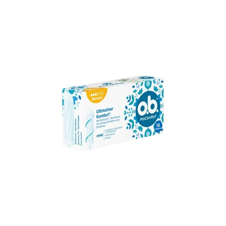 O.B. ProComfort Tampony higieniczne Normal 16 sztuki