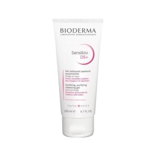 Ніжний очищаючий гель для обличчя Bioderma Sensibio DS+ 200 мл