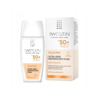 Iwostin Solecrin Ultra невидимий флюїд для обличчя SPF50 40 мл