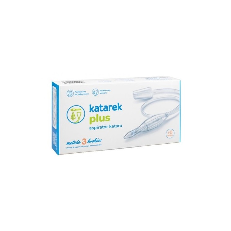 Katarek Plus Aspirator do nosa od urodzenia 1 sztuka