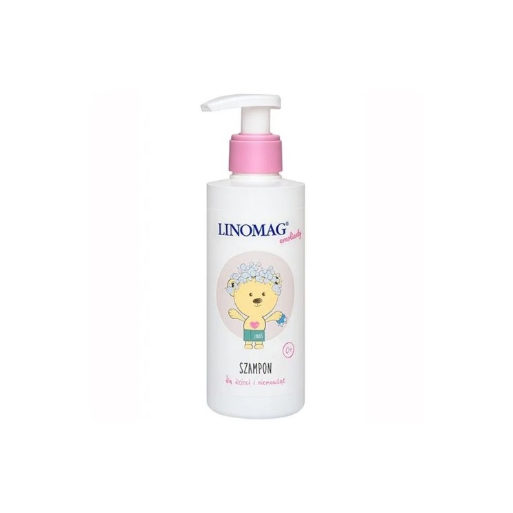 Linomag Shampoo zur Pflege der Kopfhaut und Haare von Kindern und Kleinkindern 200 ml