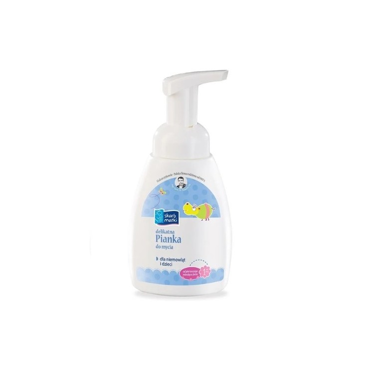 Skarb Matki Delikatna Pianka do mycia dla niemowląt i dzieci 250 ml