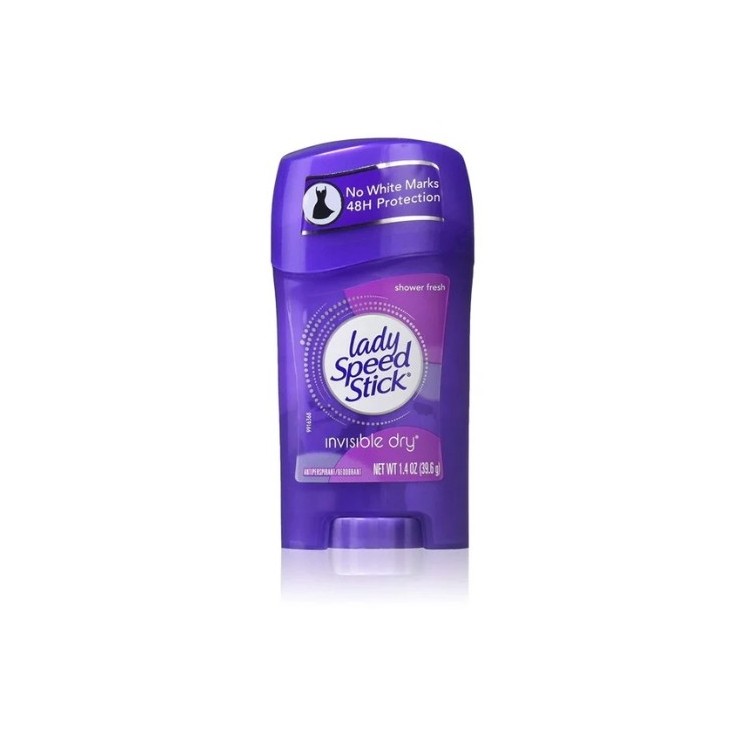Lady Speed Stick Invisible Dry Antyperspirant w sztyfcie Shower Fresh 39,6 g