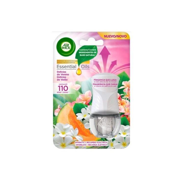 AirWick Zestaw: Odświeżacz powietrza Verano 19 ml + Urządzenie 1 sztuka