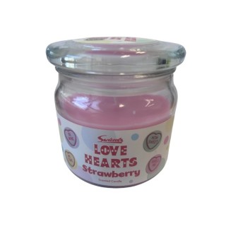 Swizzels Love Hearts Strawberry -Duftkerze 227 g