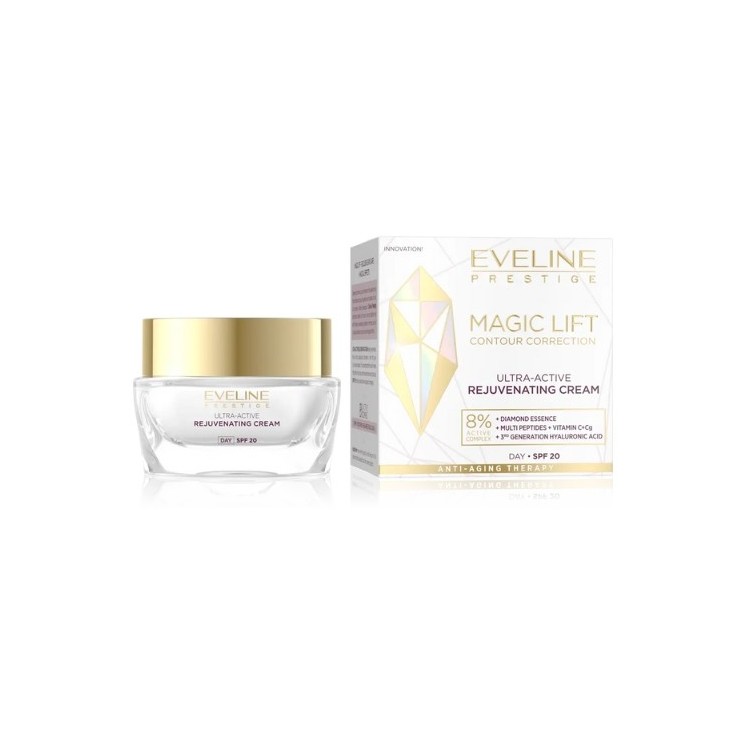 Eveline Magic Lift Ultra - aktywny odmładzający Krem do twarzy z filterm SPF20 50 ml