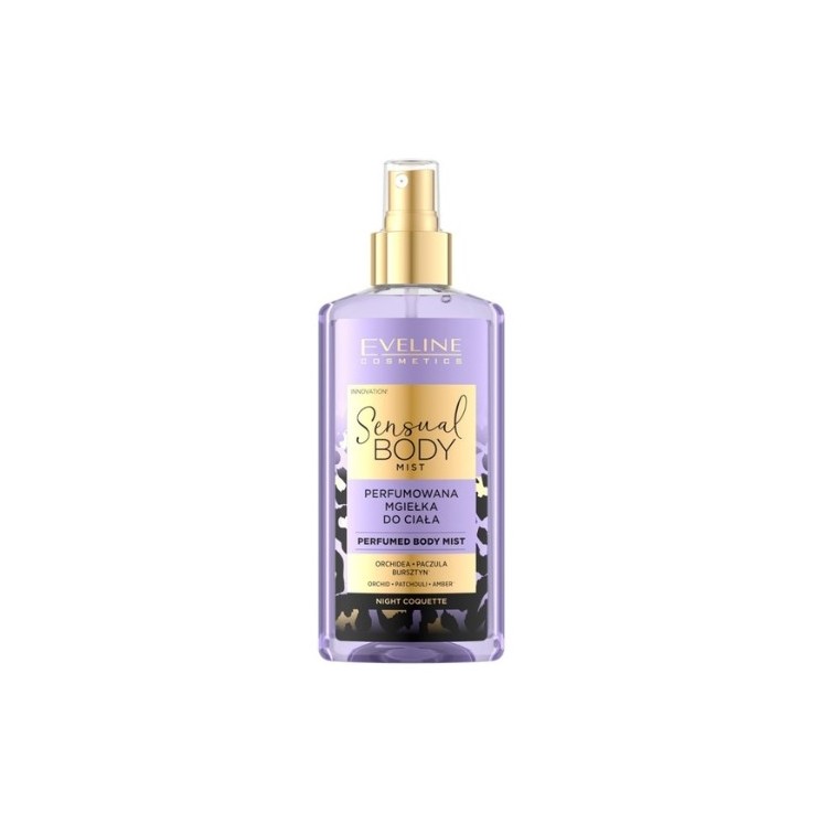 Eveline Sensual Body Mist Perfumowana Mgiełka do ciała Night Coquette 150 ml