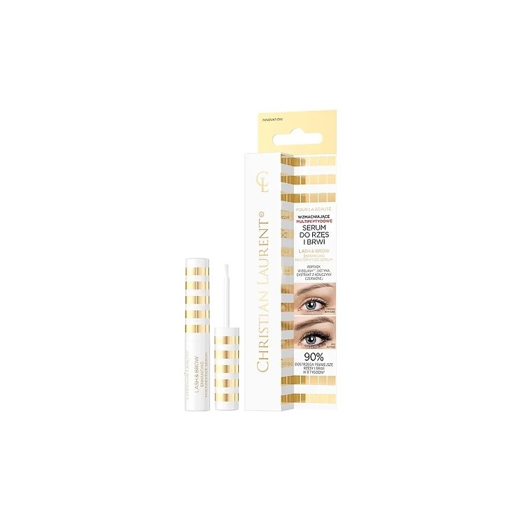 Eveline Christian Laurent Wzmacniające multipeptydowe Serum do brwi i rzęs 4 ml