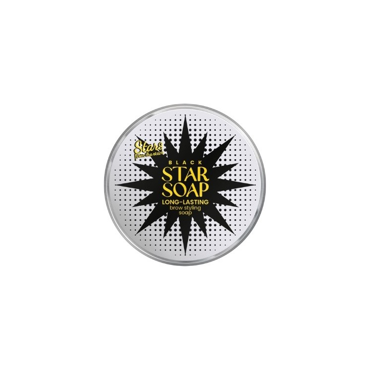 Stars from the Stars Black Star Soap czarne Mydełko do brwi 30 ml