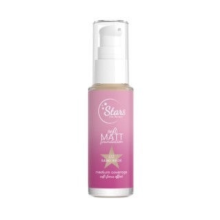 Stars from the Stars Soft Matt Foundation matujący Podkład do twarzy /02/ Sand Beige 30 ml Stars from the Stars Soft Matt Foundation matujący Podkład do twarzy /02/ Sand Beige 30 ml