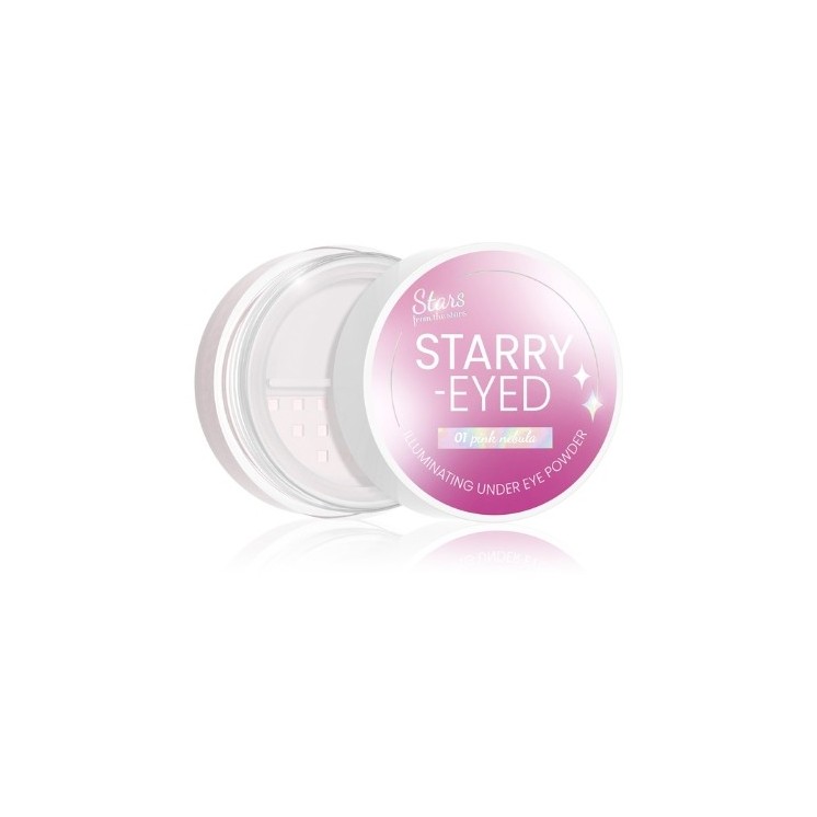 Stars from the Stars Starry-Eyed rozświetlający Puder pod oczy /01/ Pink Nebula 6 g