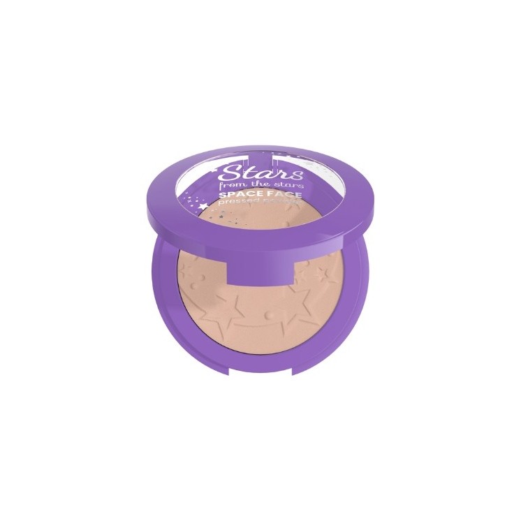 Пресована пудра для обличчя Stars from the Stars Space Face Cosmic Moon /01/ 9 г