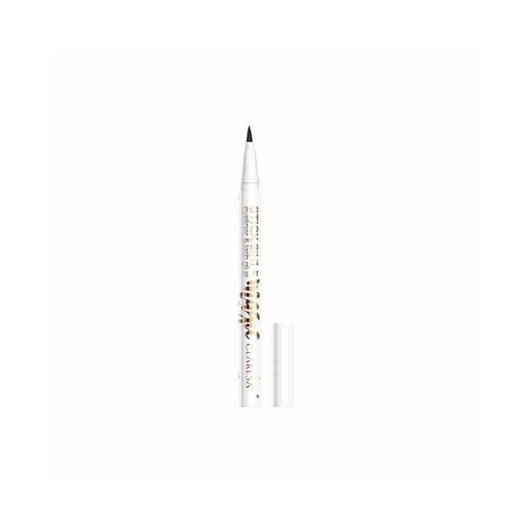 Claresa Magic Stick 2in1 Eyliner i Klej do rzęs 0,8 g 