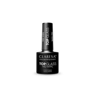 Claresa Top Glass No Wipe hybrydowy Top do paznokci 5 g Claresa Top Glass No Wipe hybrydowy Top do paznokci 5 g