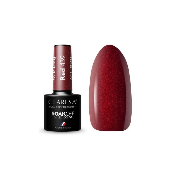 Claresa Red Hybrid Nagellack /439/ 5 g