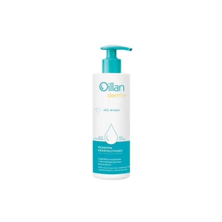 Oillan Derm+ Szampon Keratolityczny od 1. dnia życia 180 ml 