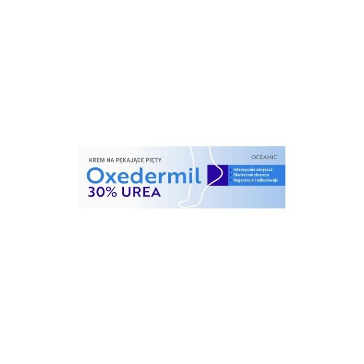 Oxedermil Krem na pękające pięty z 30% mocznikiem 50 ml 