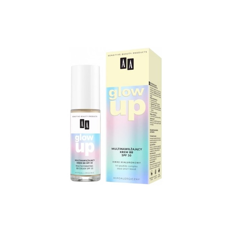 AA Glow Up Multi-Feuchtigkeits BB Gesichtscreme mit SPF30 30 ml