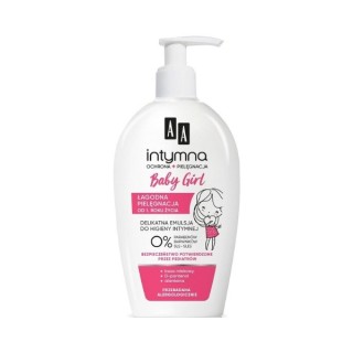 AA Intimate Baby Girl delicate Emulsion for intimate hygiene from 1 year of age 300 ml AA Intimate Baby Girl delicate Emulsion for intimate hygiene from 1 year of age 300 ml