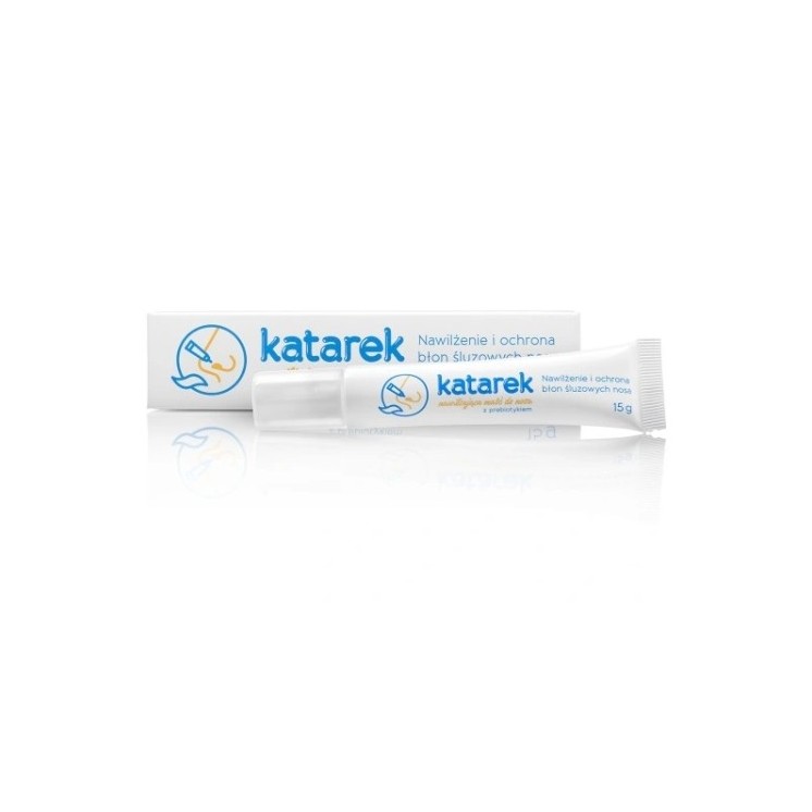 Katarek nawilżająca Maść do nosa z prebiotykiem 15 g