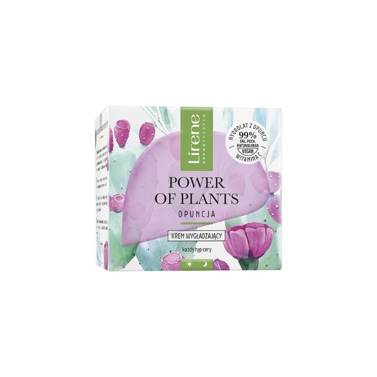 Lirene Power of Plants wygładzający Krem do twarzy Opuncja 50 ml