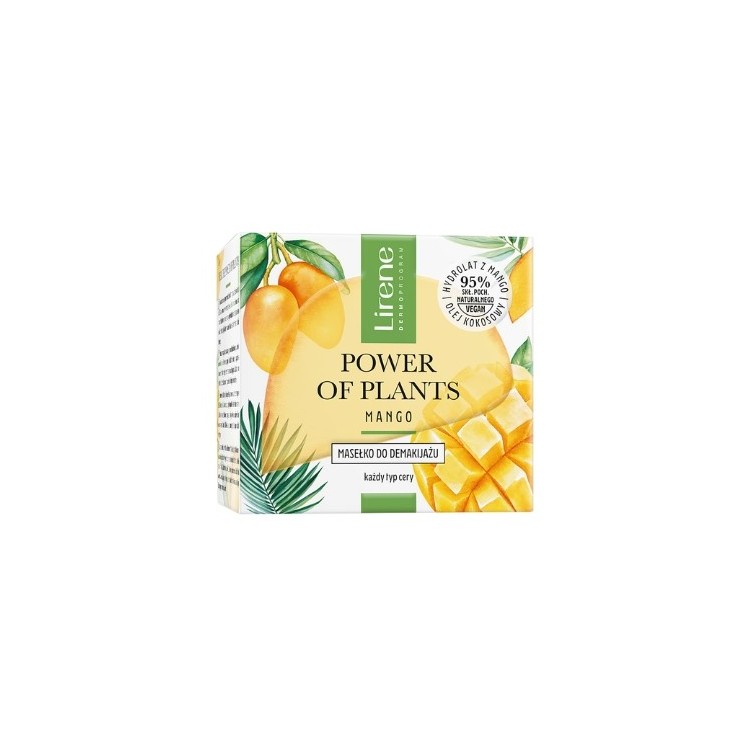 Масло для зняття макіяжу Lirene Power of Plants Mango 50 мл