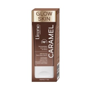 Lirene Self Tanning Face Selbstbräunende Gesichtscreme- serum Karamell 50 ml