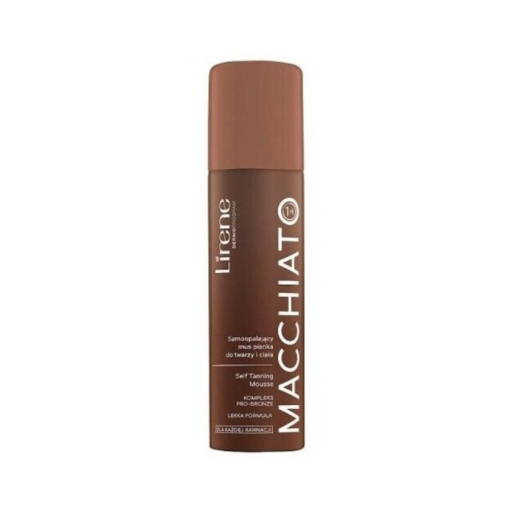 Lirene Self Tanning Mousse samoopalający Mus-pianka do twarzy i ciała Macchiato 150 ml