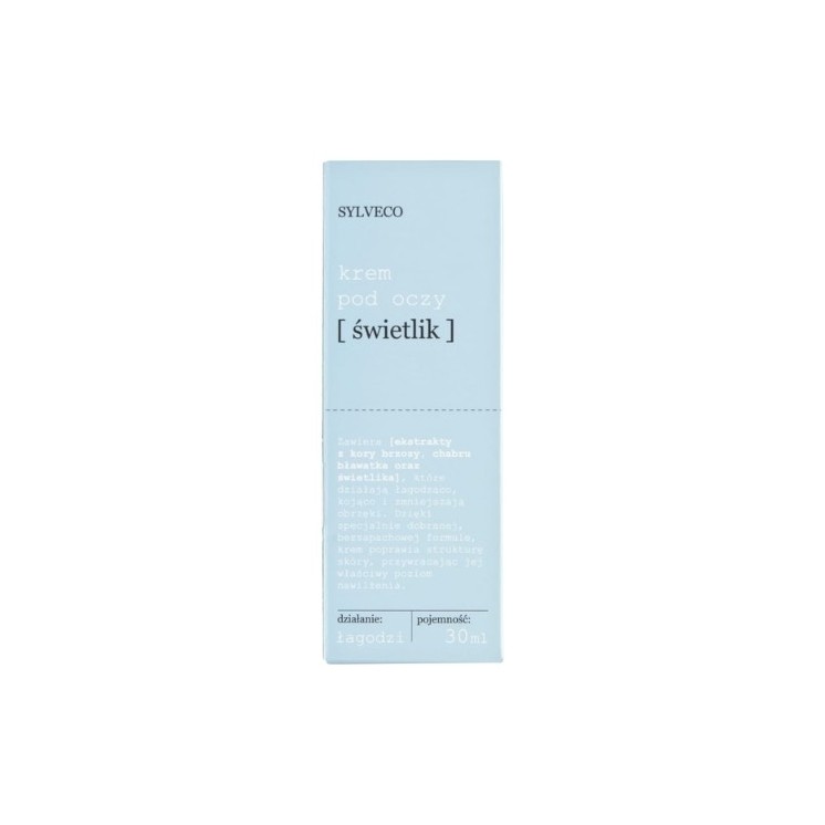 Sylveco nawilżający Krem pod oczy Świetlik 30 ml