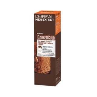 L'oreal Men Expert Barber Club feuchtigkeitsspendendes Reinigungsgel für kurzen Bart und Haut 50 ml