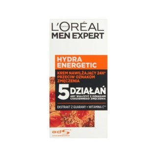 L'oreal Men Expert Hydra Energetic feuchtigkeitsspendende Gesichtscreme gegen Anzeichen von Müdigkeit, 50 ml