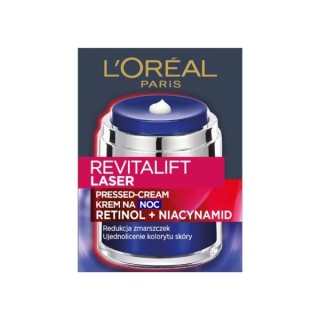 L'oreal Revitalift Laser Pressed- Cream Faltenreduzierende Gesichtscreme für die Nacht 50 ml