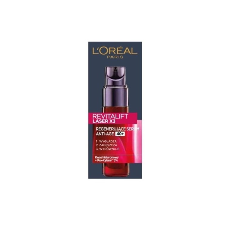 L'oreal Revitalift Laser X3 regenerujące Serum do twarzy Anti-Age 30 ml