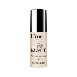 Lirene City Matt Mattierendes und glättendes Gesichtsfluid /204/ Natürlich 30 ml
