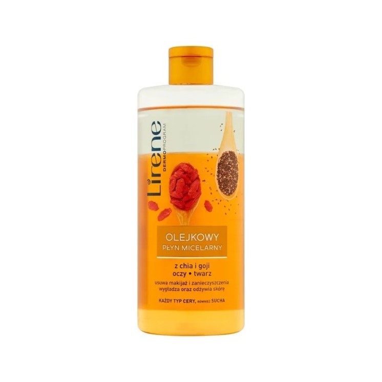 Lirene Dermo oily micellar fluid for all skin types Chia and Goji 400 ml