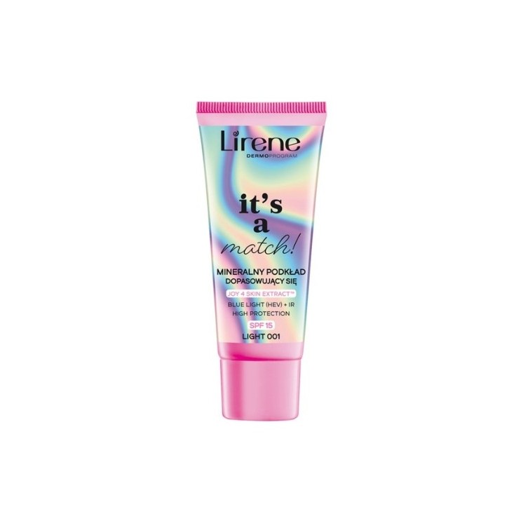 Lirene It's a Match mineralny Podkład do twarzy SPF15 /001/ Light 30 ml