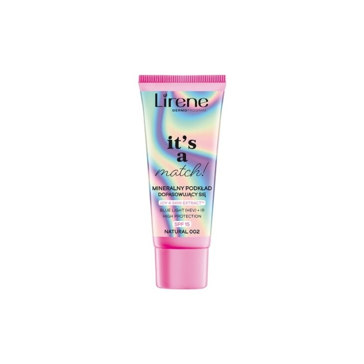 Lirene It's a Match mineralny Podkład do twarzy SPF15 /002/ Natural 30 ml