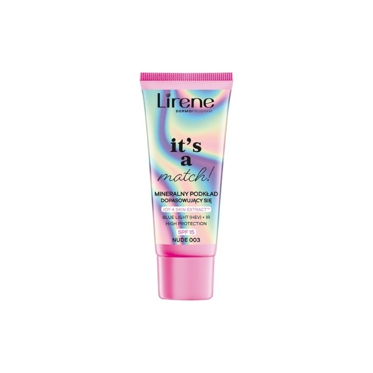 Lirene It's a Match mineralny Podkład do twarzy SPF15 /003/ Nude 30 ml