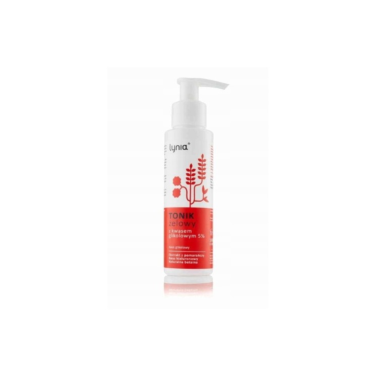 Lynia Tonik żelowy z Kwasem Glikolowym 5% 100 ml