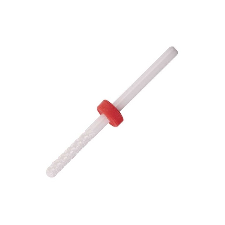 MollyLac Small Barrel Ball F Frez ceramiczny do skórek 3/32'' Delikatny 1 sztuka